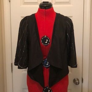 2 for $13 MM Couture Beaded Bolero Jacket